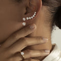 Valentine Sterling Silver Ear Climber