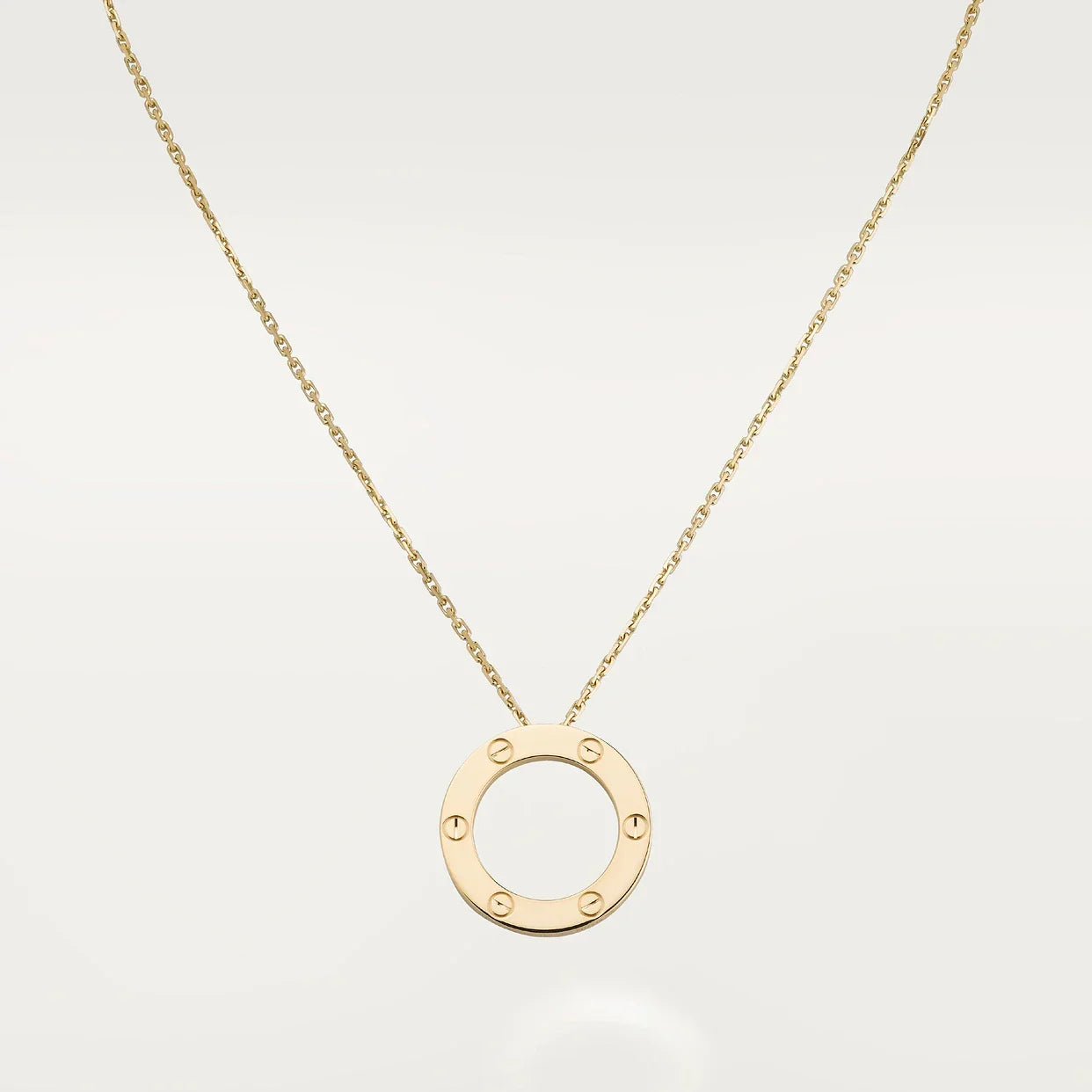 Halo Necklace (in silver & gold)
