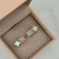 Mini Pearl Earrings (gold & silver & black, rose)
