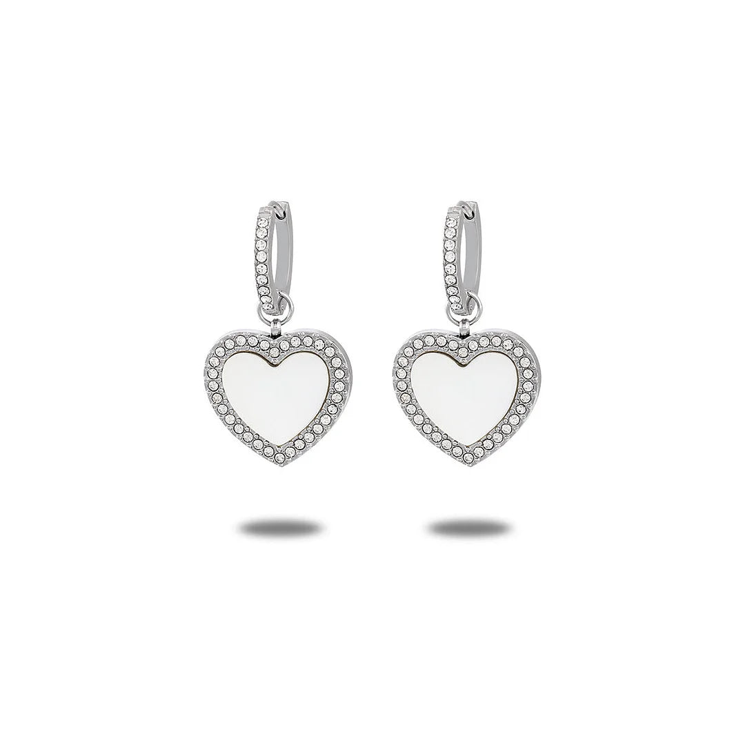 Mia Amor Heart Earrings (all colours)