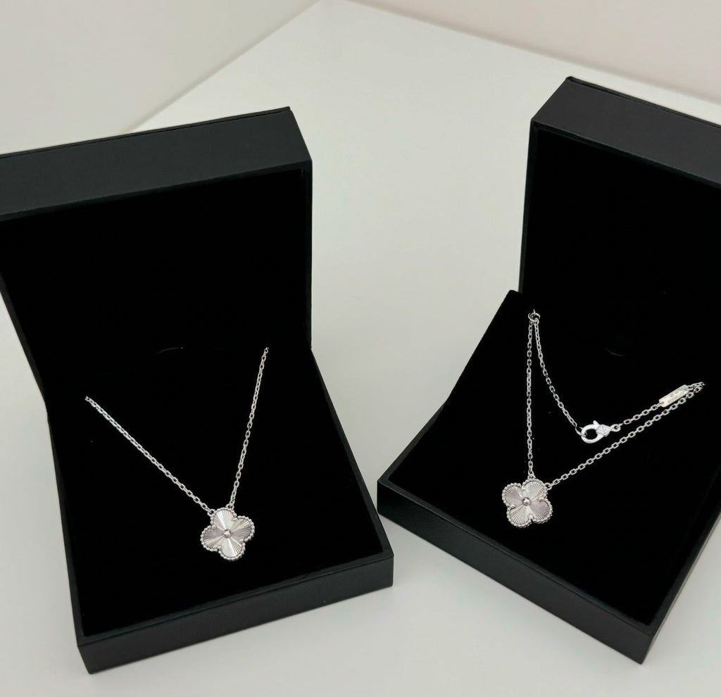 Silver Vintage VC Necklace