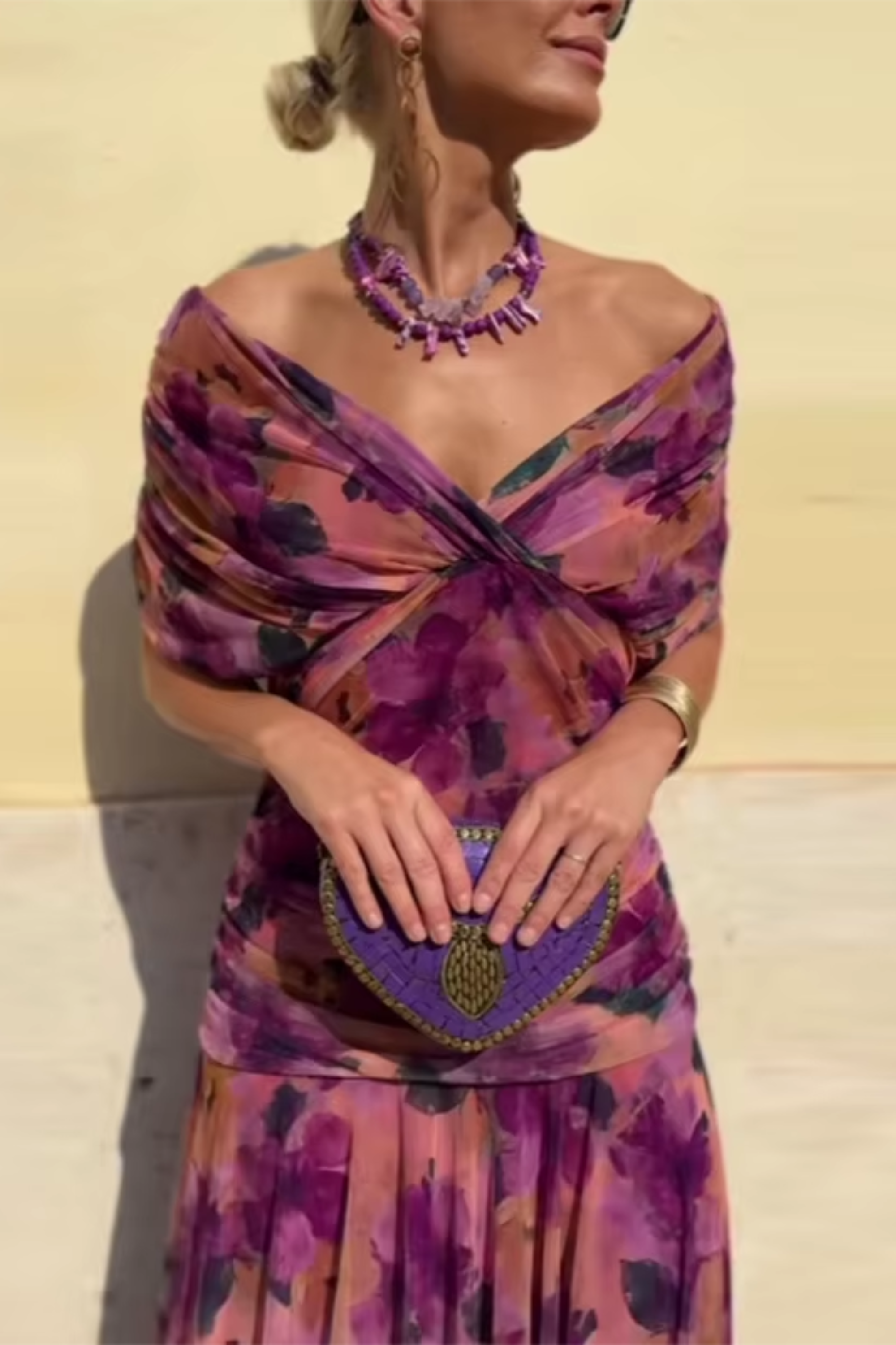 Vestido Luisa Escote en V