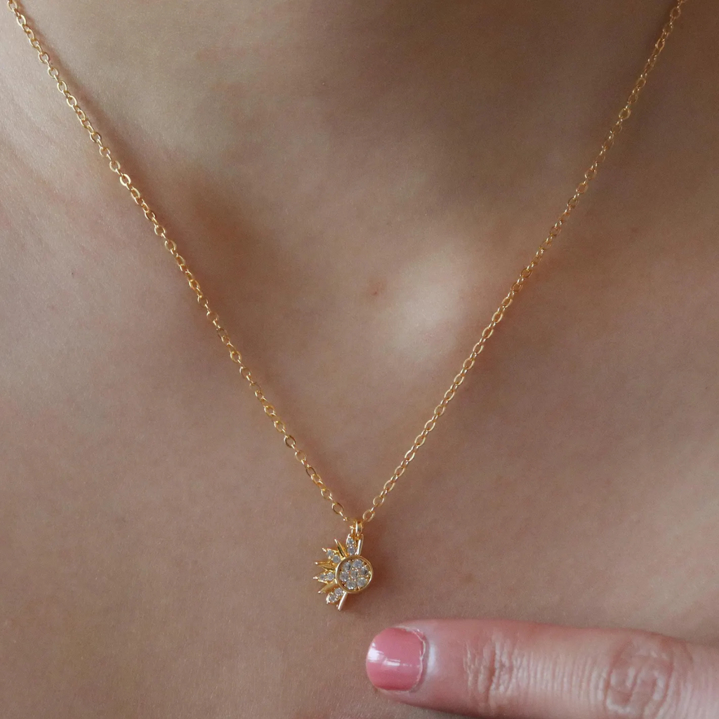 Sun & Moon Necklace (Detachable)
