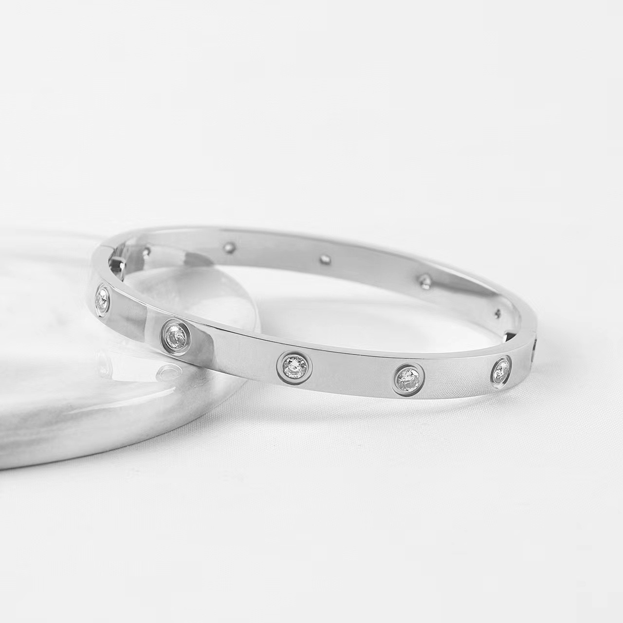 Lilla Full Diamanté Bracelet (in gold & silver & rose gold)