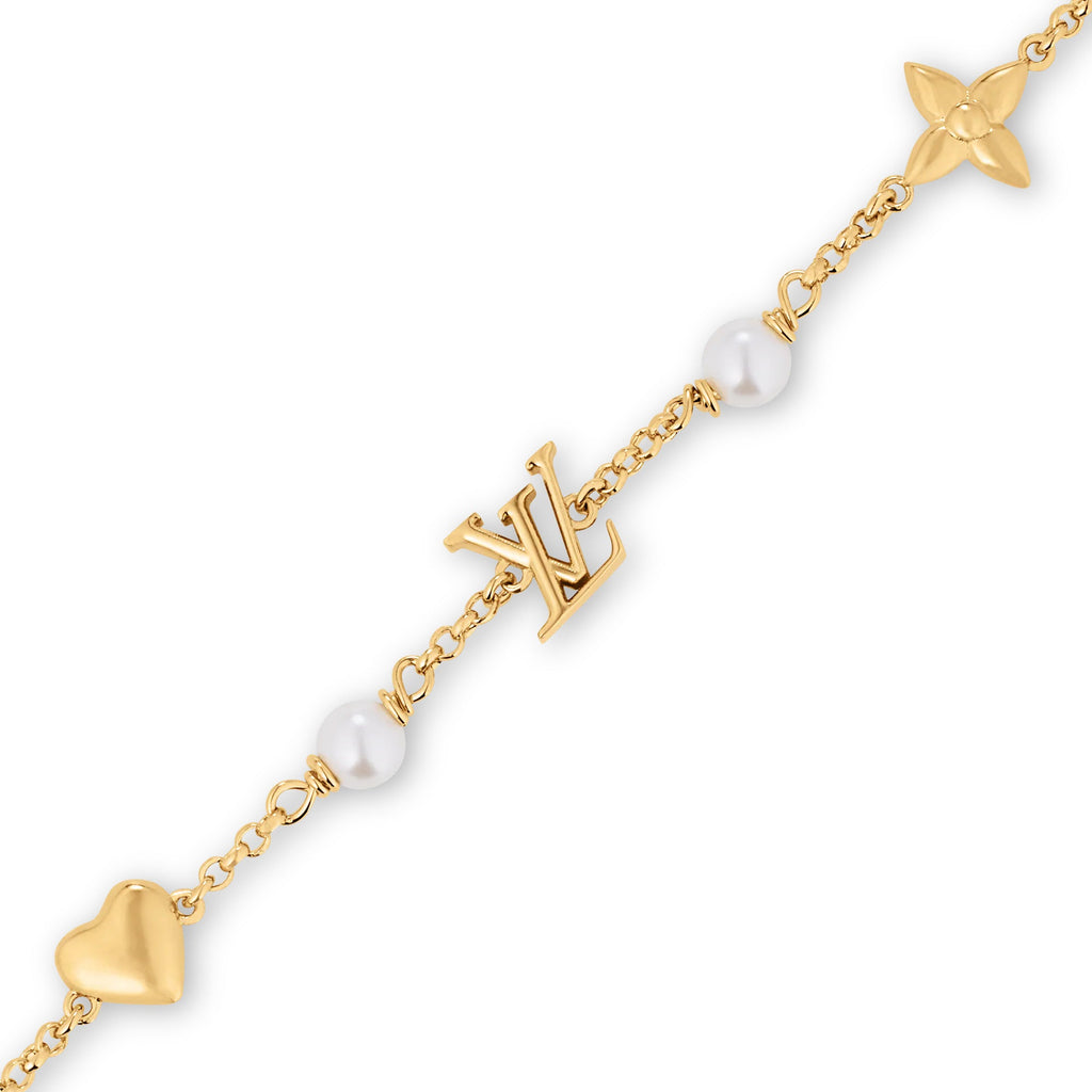 Ciara Pearl Love Bracelet