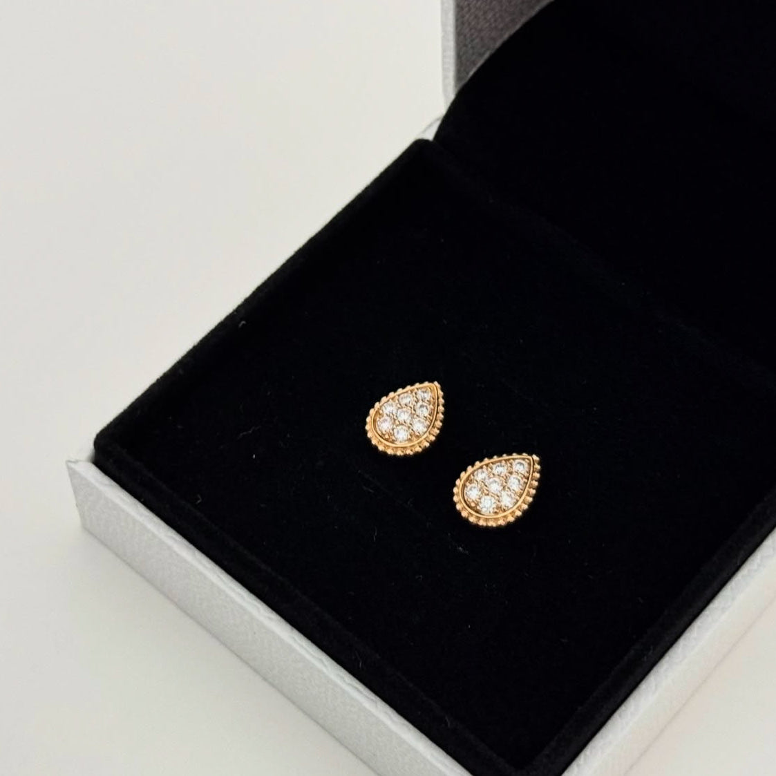 Aerial Crystallic Gold Earrings (gold & silver)