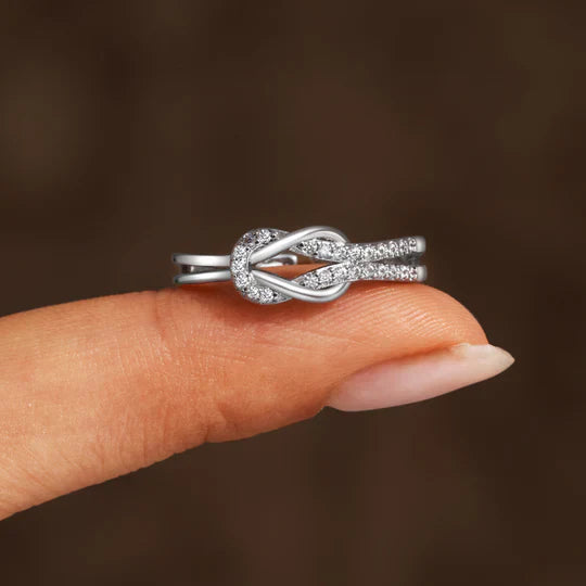 Knot Ring (in gold & silver & rose gold)