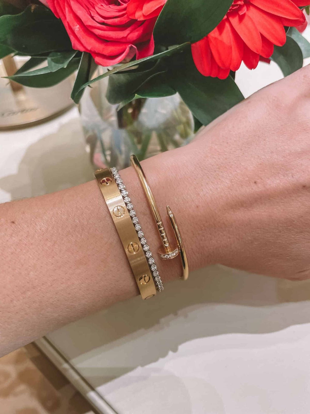 Lila Bracelet (in silver & gold)