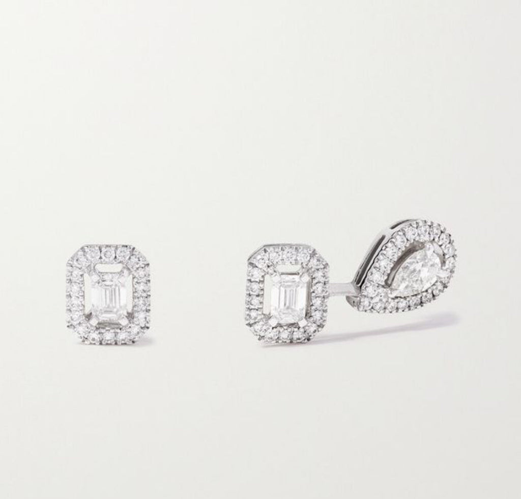 Mollyane Crystal Earrings Stack