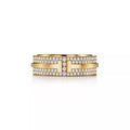 Eleanor Diamanté Thick Ring