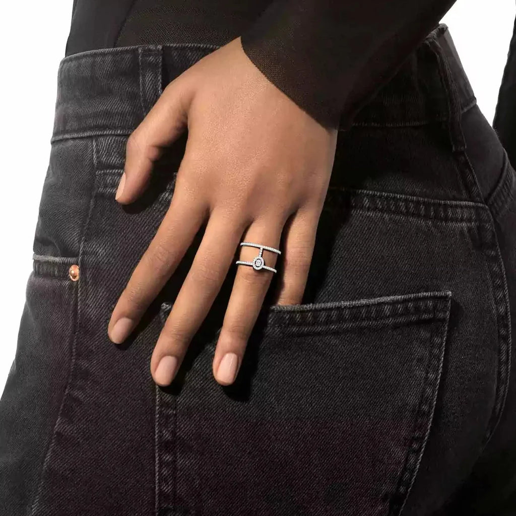 Tia Diamanté Layer Ring ( all colours)