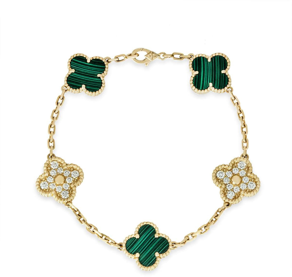 Green Diamanté Lindsay Bracelet
