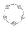 Silver Lindsay Diamanté Bracelet