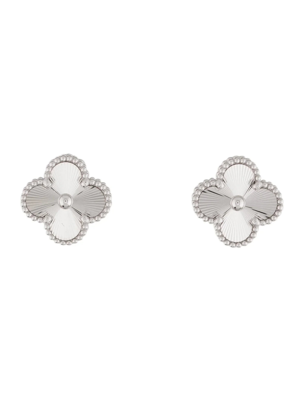 Silver Vintage VC Earrings