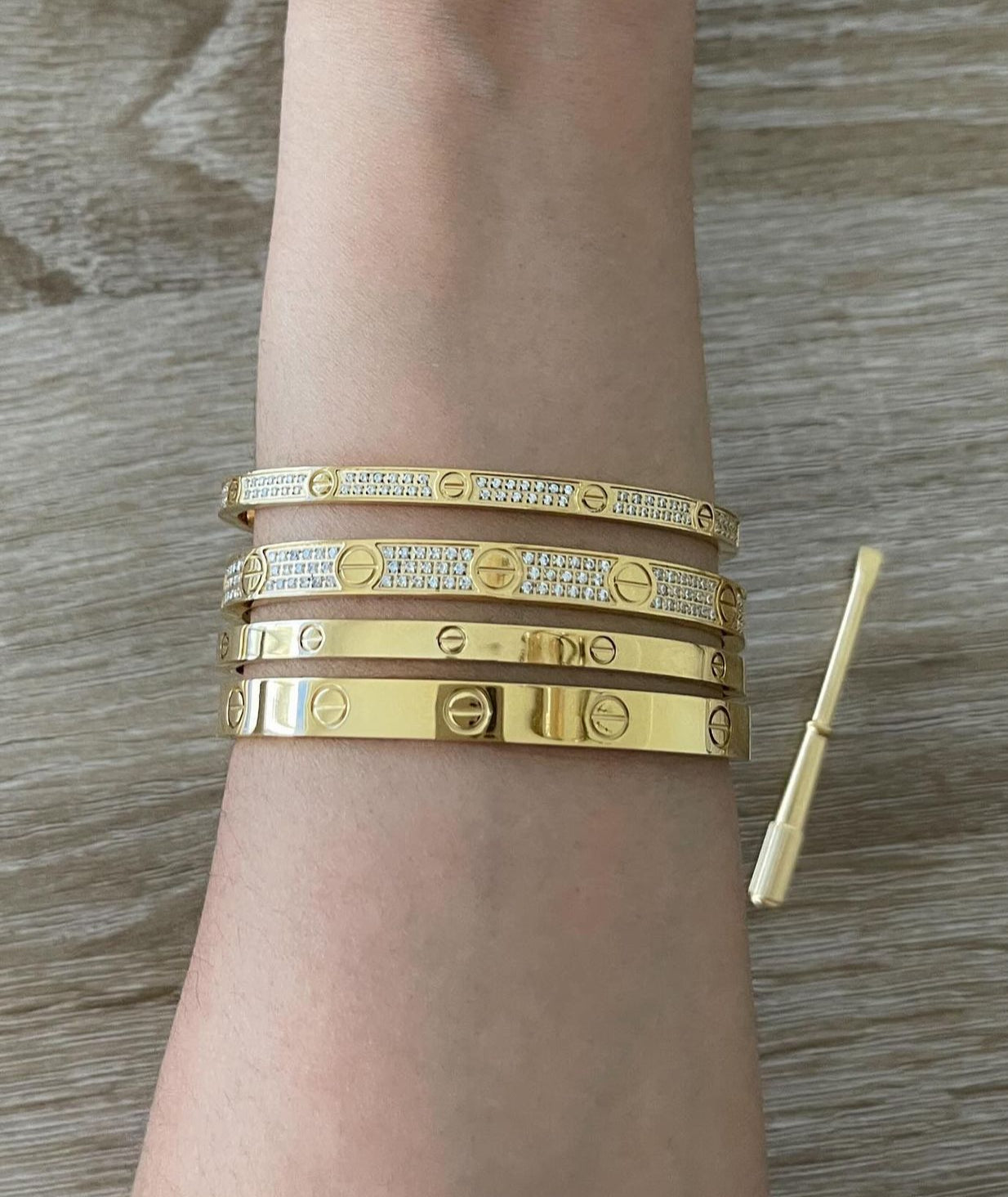 Lila Bracelet (in silver & gold)