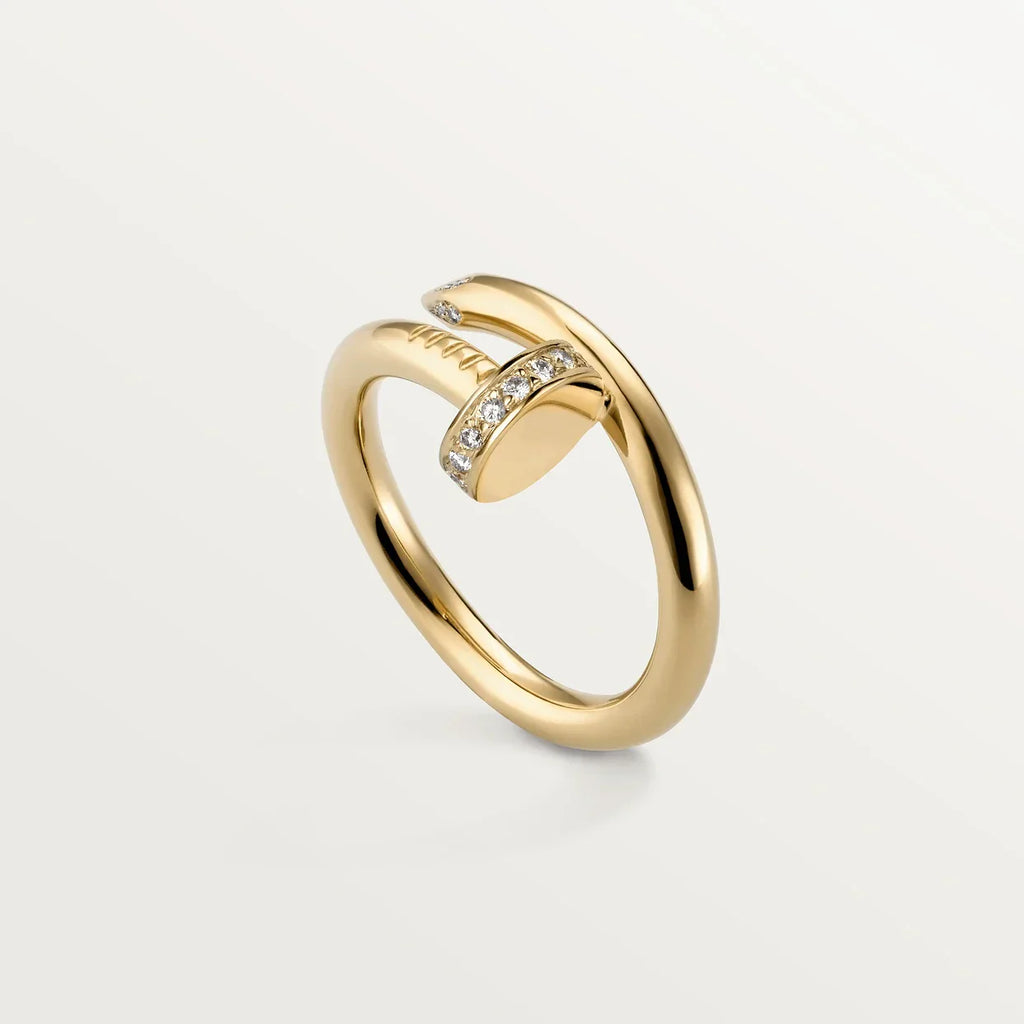 Alana Diamanté Nail Ring (in silver & gold)
