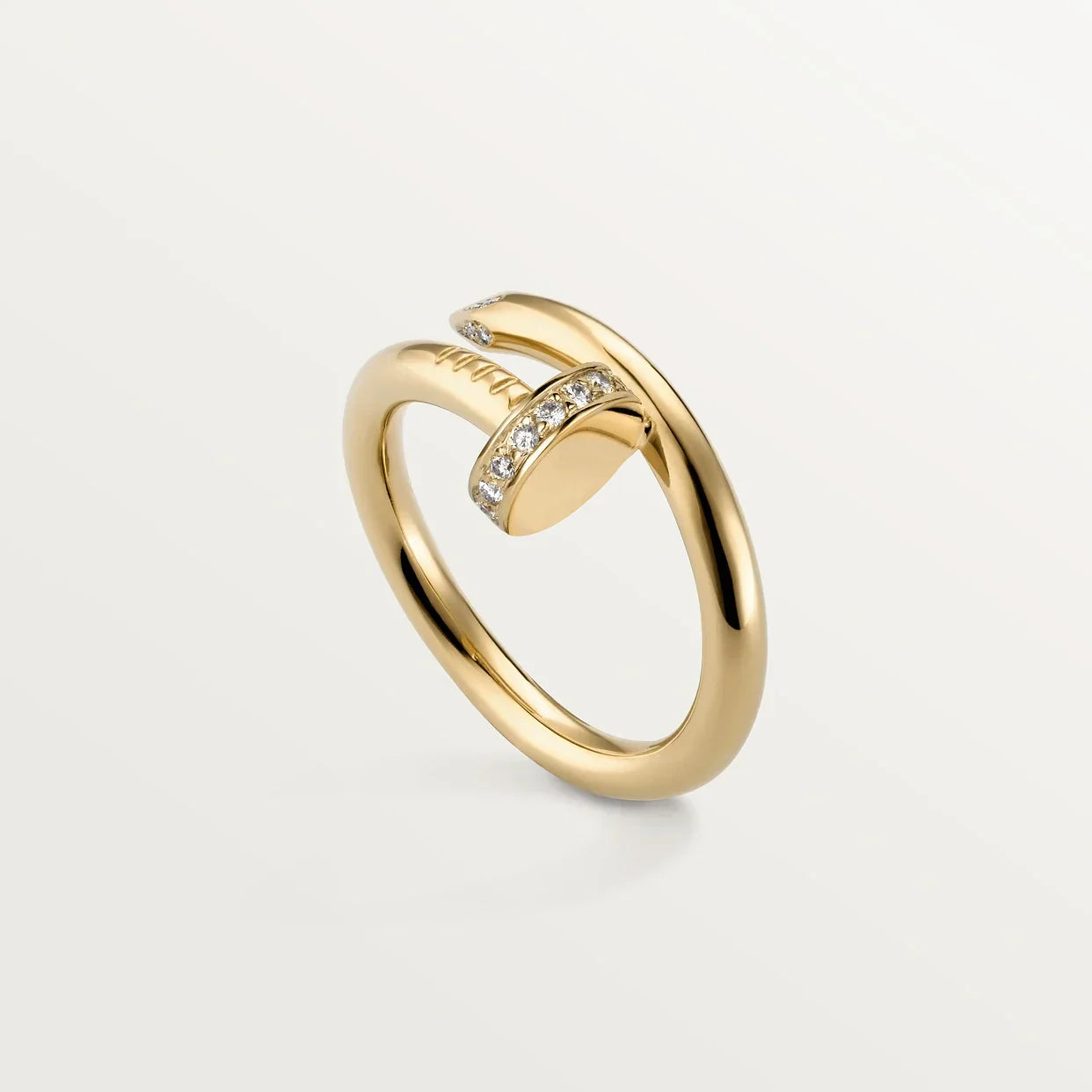 Alana Diamanté Nail Ring (in silver & gold)
