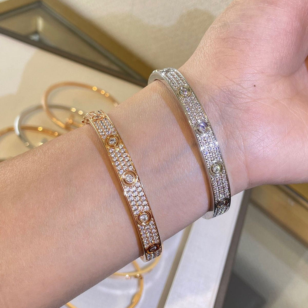 Sorelle Rhinestone Bracelet Full Diamanté ( in gold, rose gold & white gold)