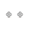 Bianca Silver Diamanté Earrings