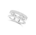 Alai Full Diamanté Ring