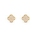 Bianca Gold Diamanté Earrings