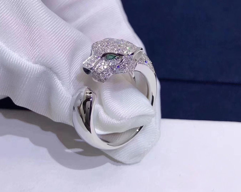 Panther Ring (in gold or silver)