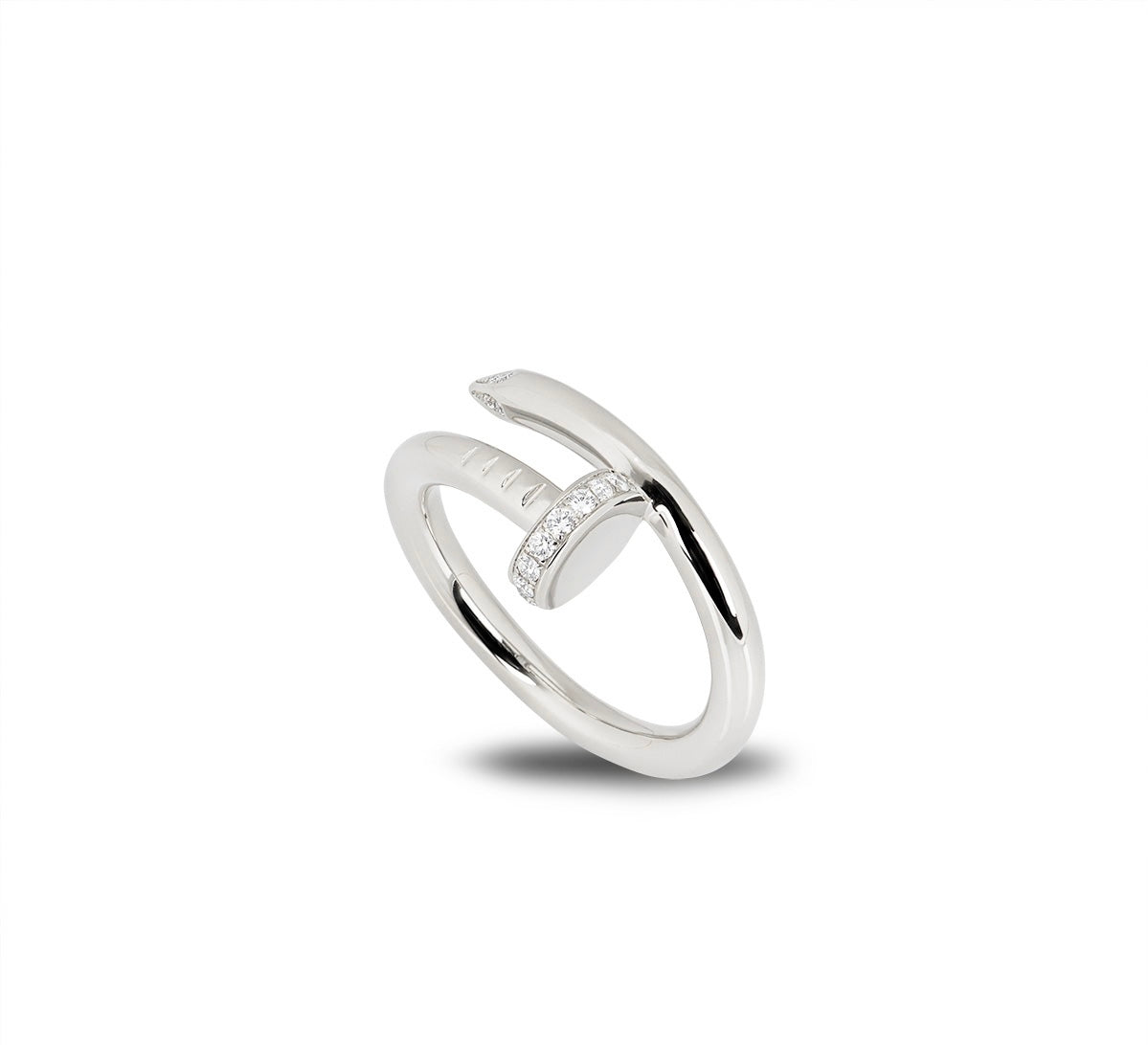 Alana Diamanté Nail Ring (in silver & gold)
