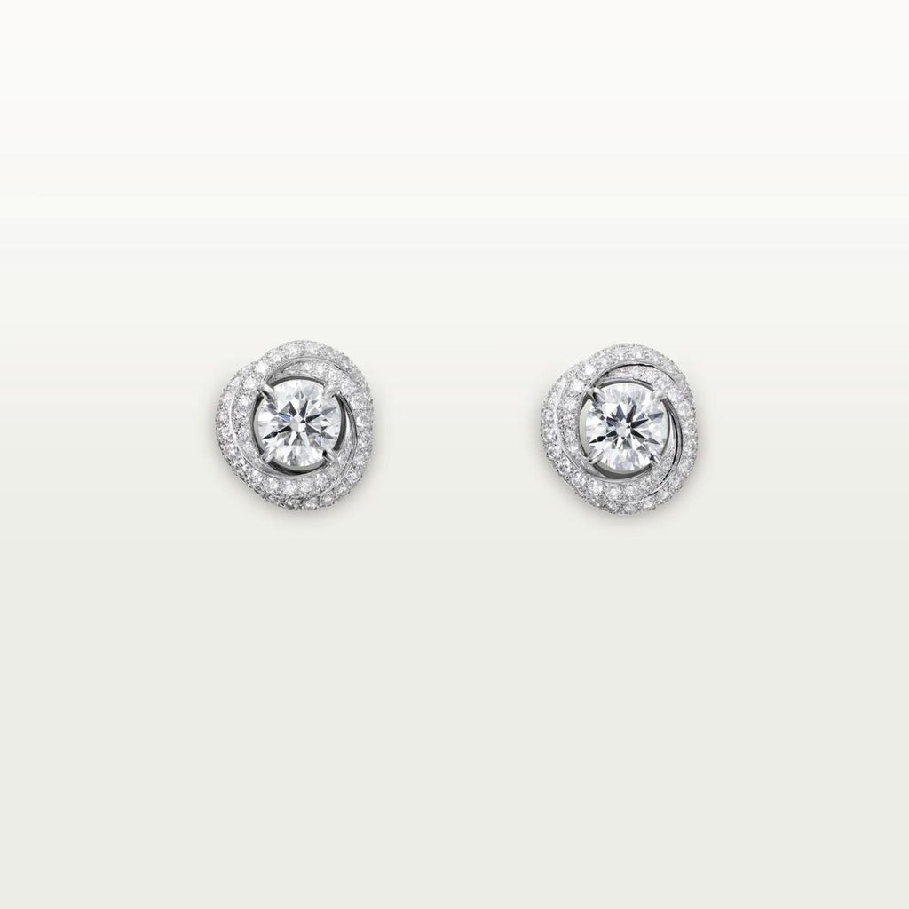 Trinty Diamanté Paris Earrings