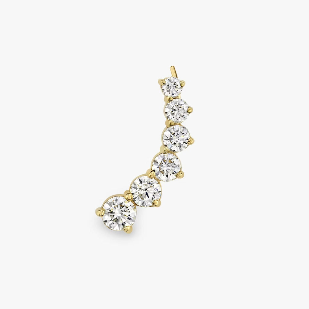 Valentine Sterling Silver Ear Climber