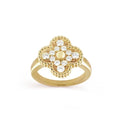 Gold Diamanté Ring