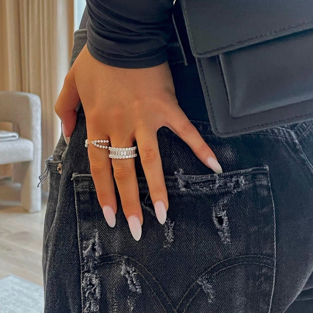 Lily Emerald Cut Ring