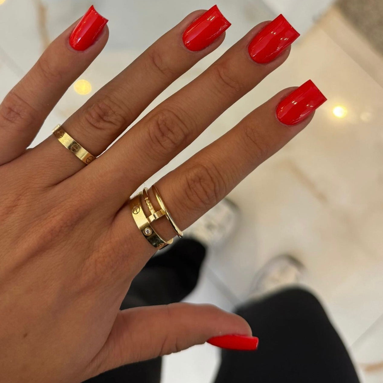 Nail Ring (fine) (in gold & silver)