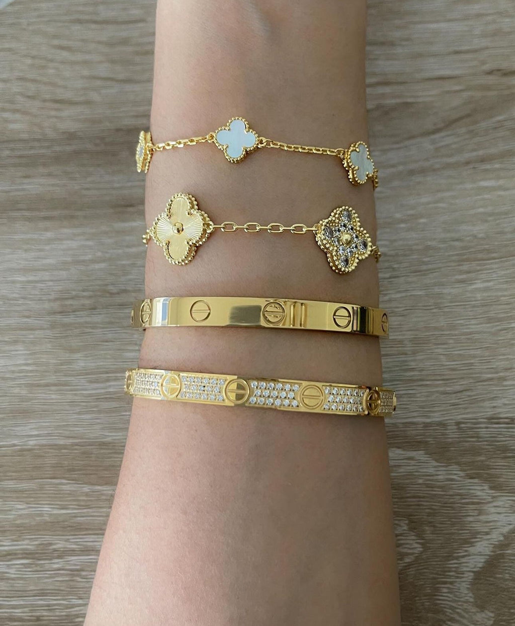 Faye Mini Bracelet (gold options)