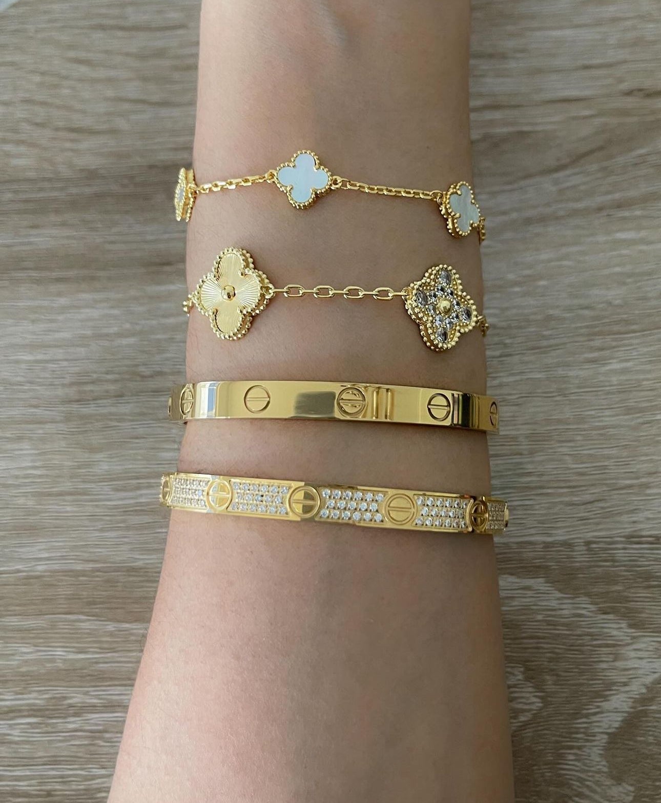 Faye Mini Bracelet (gold options)