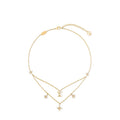 Almira Layered Necklace (in gold & silver)