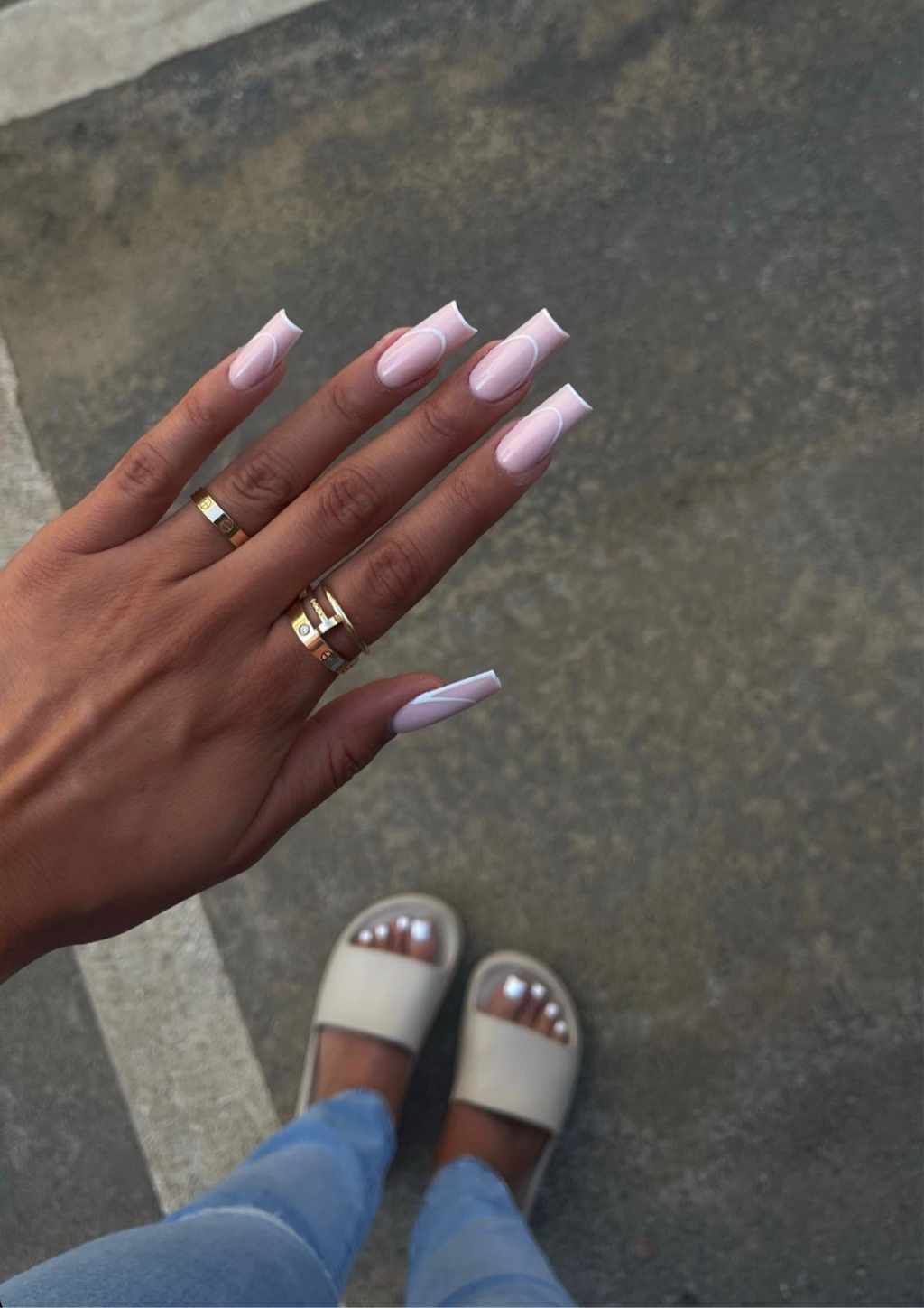 Nail Ring (fine) (in gold & silver)