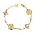 Floral bracelet