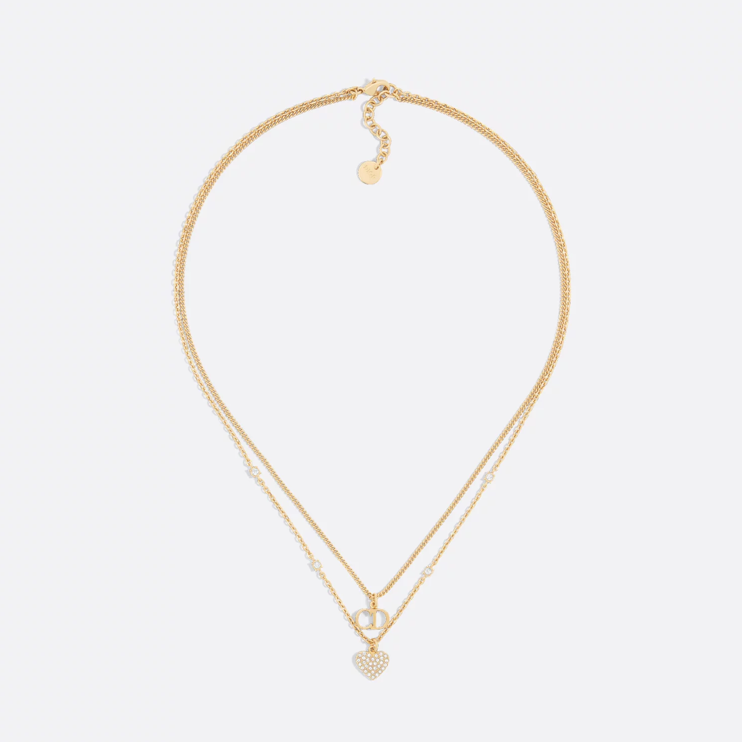 Dahlia Clair Necklace (in silver & gold)