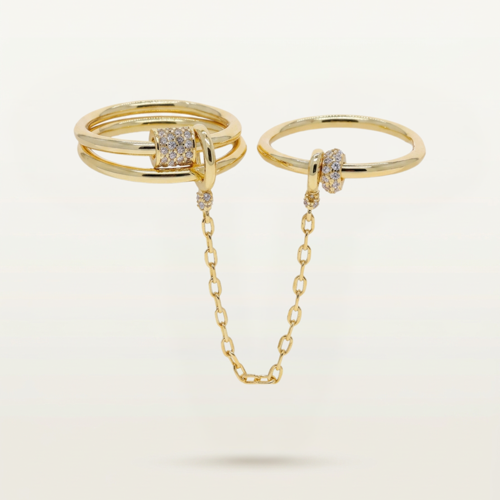 Kamila Double Layered Ring