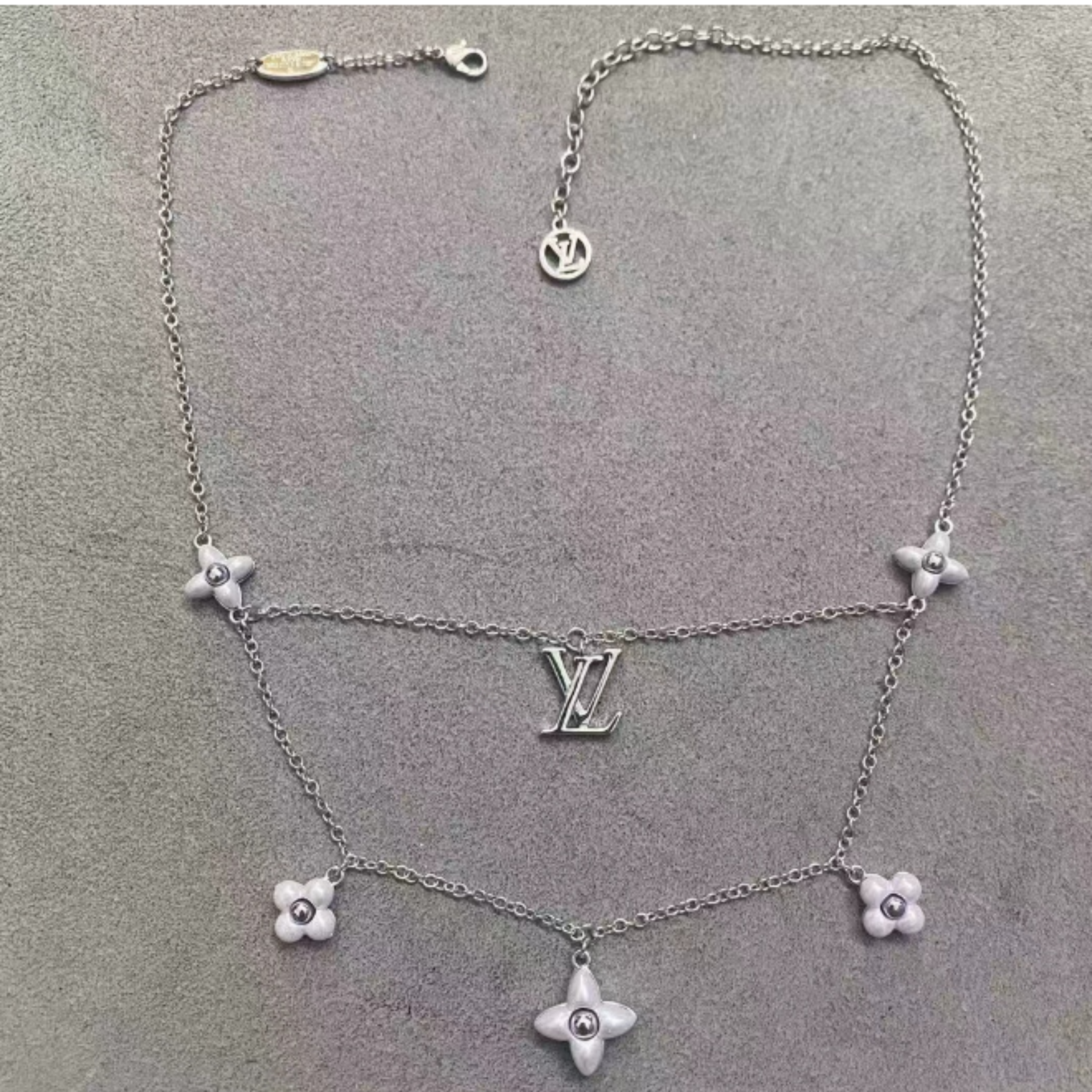 Almira Layered Necklace (in gold & silver)