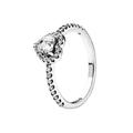 Silver Heart Ring