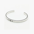 Almira Silver Bangle