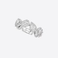 Mollyanne Diamanté Pear Ring