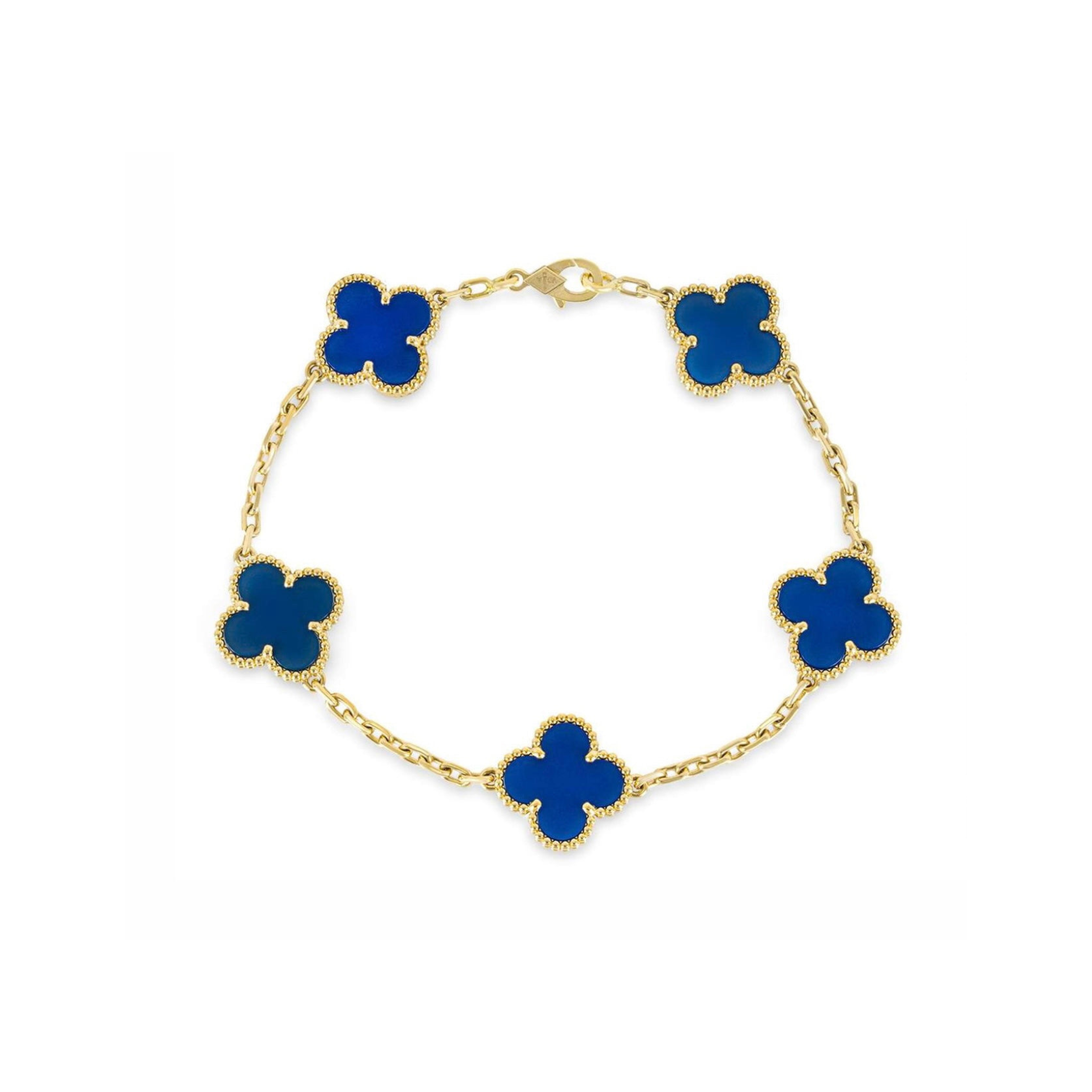 Royal Blue (gold) Lindsay Bracelet
