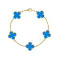 Ocean Blue Lindsay Bracelet (gold or silver) (diamanté & plain)