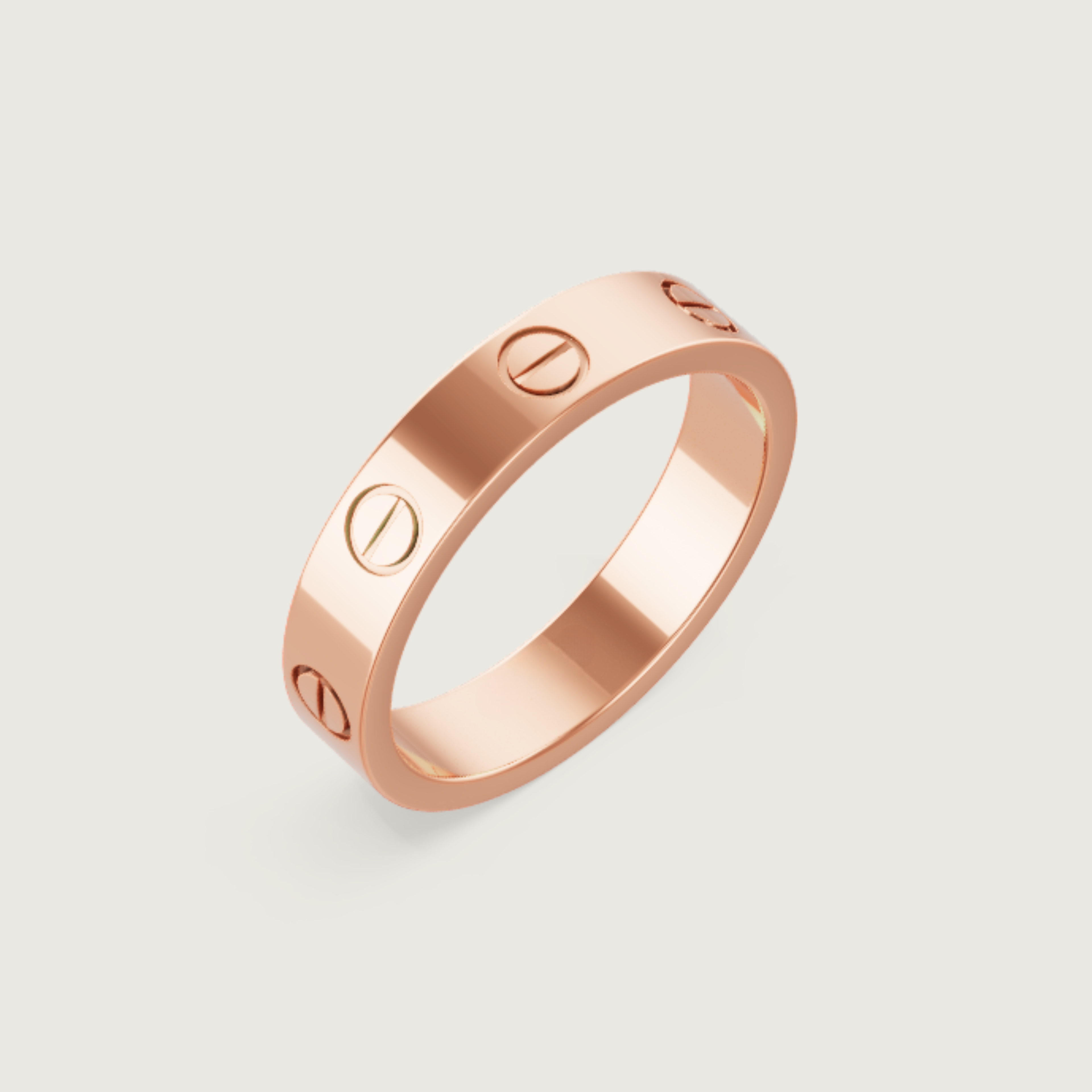 Alana C Ring (fine) (in silver & gold & rose gold)