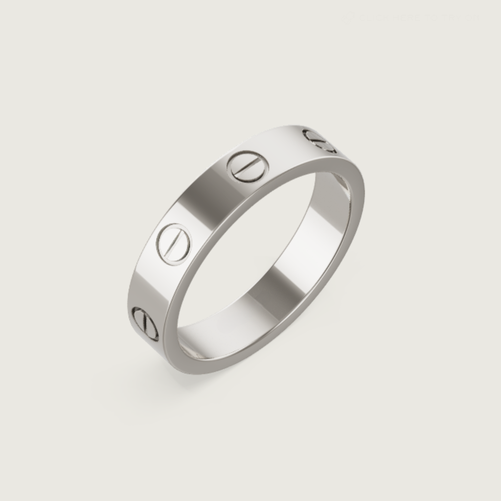 Alana C Ring (fine) (in silver & gold & rose gold)