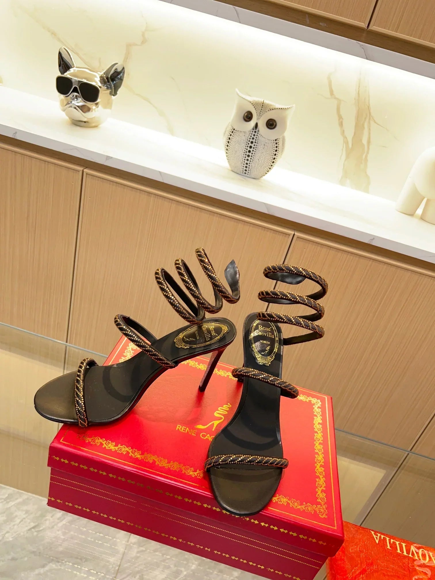 Cleo Color Crystal Sandals