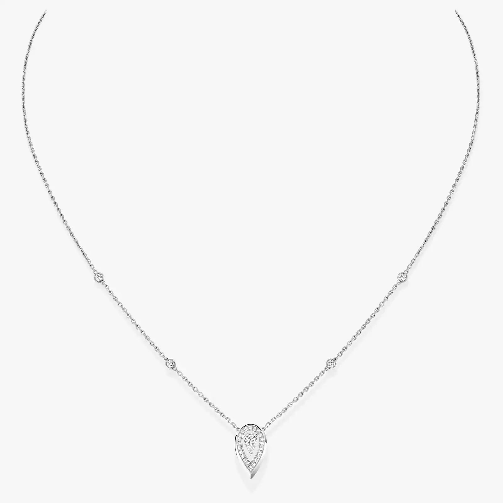 Mollyanne Ice Silver Necklace