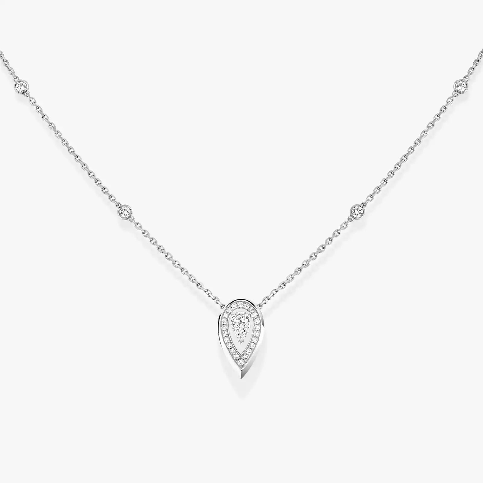 Mollyanne Ice Silver Necklace